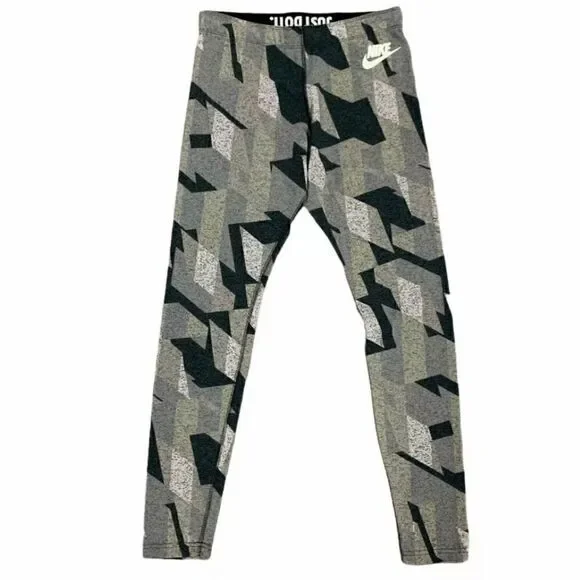 Nike Geometric Pattern Workout Legging Small - Picture 1 of 6
